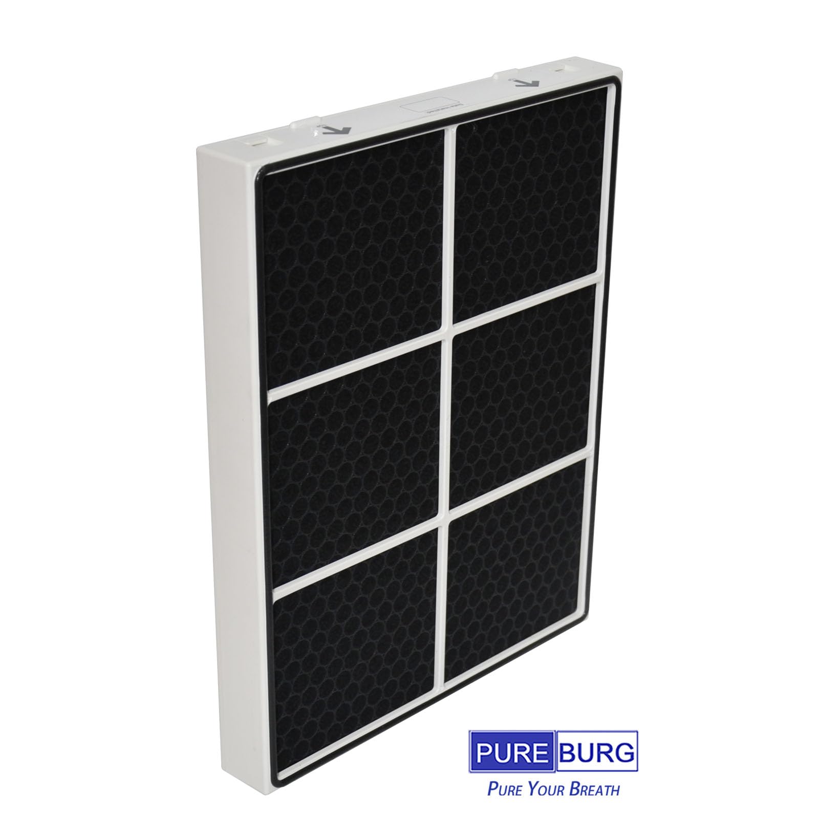 PUREBURG Replacement Filter Compatible with Alen BreatheSmart 35i Air Purifier B3-Fresh,2-Pack H13 HEPA 4-Stage Filtration Activated Carbon Fits B3-Pure & B3-Pet/Odor also