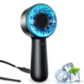 AUIIAH Portable Handheld Fan Personal Small Turbo Hand Fan Powerful, Cooling, Lanyard, USB Rechargeable, 5 Speeds, Makeup, Gifts for Women Men, Kid, Mom, Hot Summer, Travel, Sports, Wedding Use