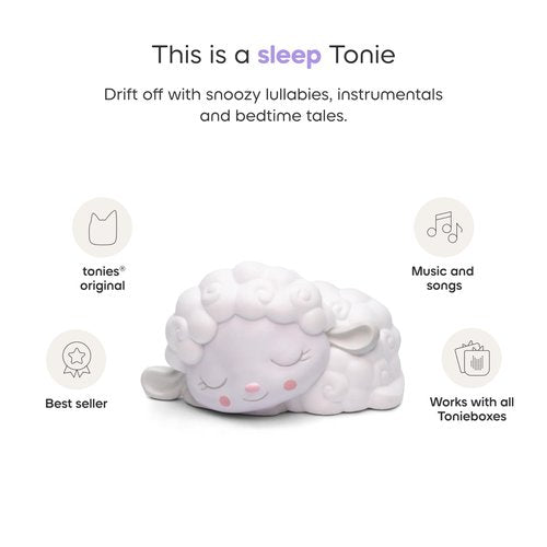 Tonies Sleepy Friends: Lullaby Melodies with Sleepy Sheep Audio Play Character
