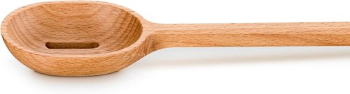 Le Creuset Wooden Slotted Spoon - Durable Kitchen Utensil for Easy Cooking | Versatile Design