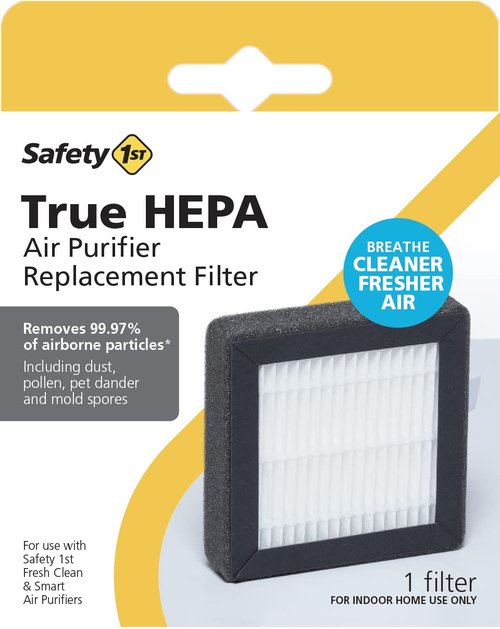 Safety 1st True HEPA Replacement (1Pk) Air Purifier Filter, White
