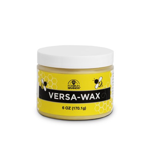 Fox Run Versa Wax, Beeswax Polish for Metals and Wood, 6 Ounces
