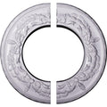 Ekena Millwork CM13SA2 13 1/4"OD x 7 1/8"ID x 7/8"P Salem Ceiling Medallion, Fits Canopies up to 7-1/8", 2 Piece