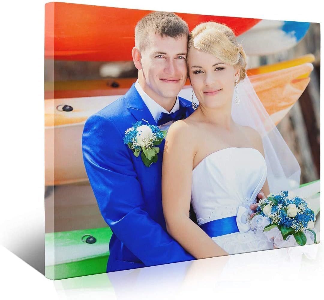 Your Image Canvas Art Print - Custom Photo to Canvas Wall Art | Framed for Bedroom, Office, Living Room (30"W x 40"H x 0.75"D)