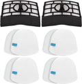 Shark Navigator Replacement Filter Set - Compatible with ZU560, ZU561, ZD201 & More - 4 Foams & 4 Felt Filters