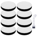 E0106 Air Speed Vacuum Filter for Eureka NEU100 NEU10AE4 NEU102 NEU10AE5 NEU10AE2 Compact Bagless Upright Vacuum Cleaner - 8 Pack Air Speed Foam Replacement Filters