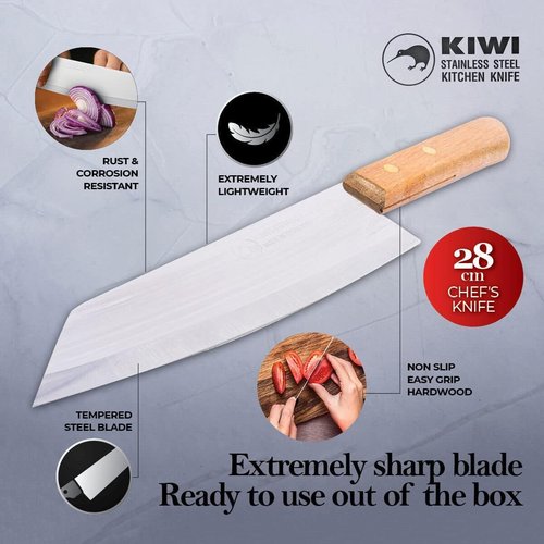 Kiwi Brand Deba Style Flexible Chef Knives, Set of 2, 171 and 172