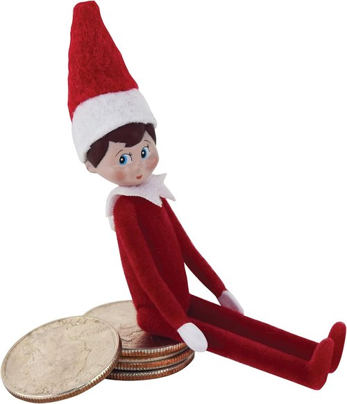 Elf On The Shelf - Boy Scout Elf with Blue Eyes | 4-Inch Christmas Tradition Collectible