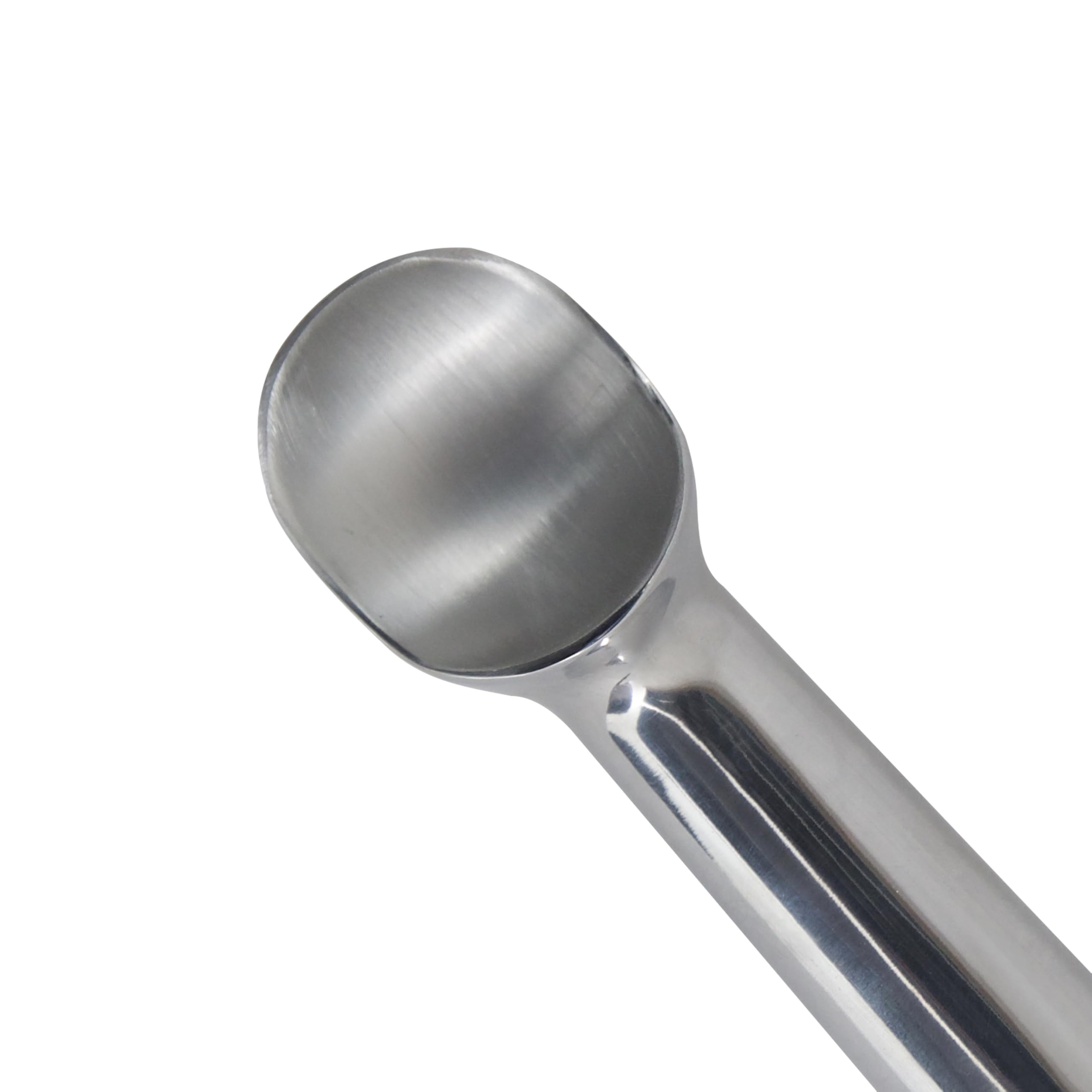 Zeroll Original Ice Cream Scoop with Unique Liquid Filled Heat Conductive Handle Simple One Piece Aluminum Design Easy Release Made in USA, Ounce, Silver