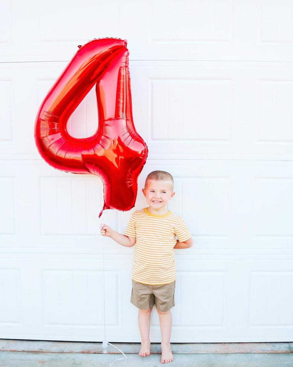 Regine Switzerland 40-Inch Red Number 1 Balloon - Perfect for First Birthday Party Decorations