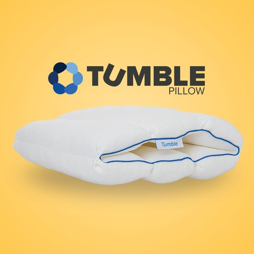 TUMBLE 6-Chamber Adjustable Bed Pillow | Back, Side & Stomach Sleepers | Cooling Cover | Memory Foam & Gel Fiber Fill | Customize Your Comfort | CertiPUR/Oeko-Tex | Standard Queen 1 Pack