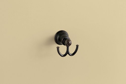 Moen YB5403ORB Kingsley Double Robe Hook, Oil Rubbed Bronze