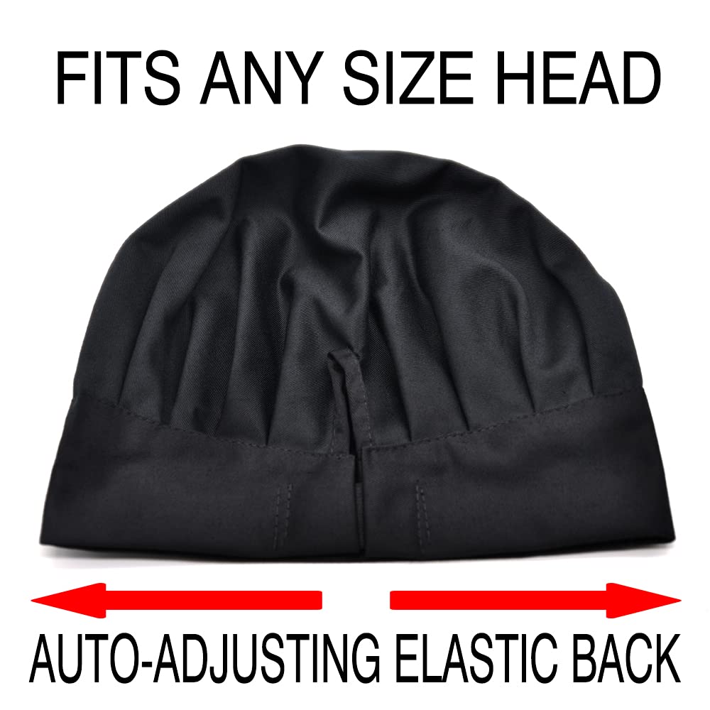 AGMdesign Don't F with The Chef Funny Chef Hat, Funny Chef Wear, Adjustable Kitchen Cooking Hat for Men & Women Black, Mother's Day/Father's Day/Birthday Gift for Him, Her, Mom, Dad, Friend