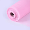 Skiennix Tulle Fabric Rolls - 54" x 20 Yards for Wedding & Baby Shower Decorations - Pink