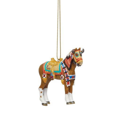 Enesco The Trail of Painted Ponies Buffalo Medicine Hanging Ornament, 2.4 Inch, Multicolor