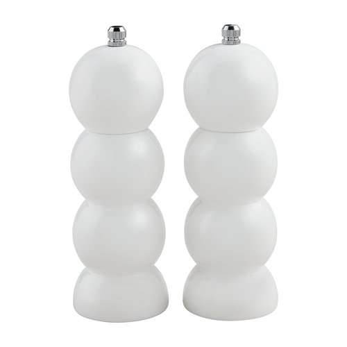 Mud Pie Classic Salt Pepper Grinders; 6.25" X 2.25"