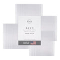 Risch Double-Sided All Clear Vinyl Menu Cover | Two-Sided 2 View Plastic Menu Holder | Slip in Top-Loading Cover | Wipeable, Reusable | 8.5” x 11” | 12-Gauge | Pack of 24