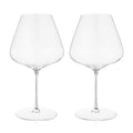 Spiegelau Definition Burgundy Wine Glasses Set of 2 – Large Bowl Red Wine Glasses for Pinot Noir & Burgundy – Lead-Free Crystal Stemware for Home Bar & Entertaining