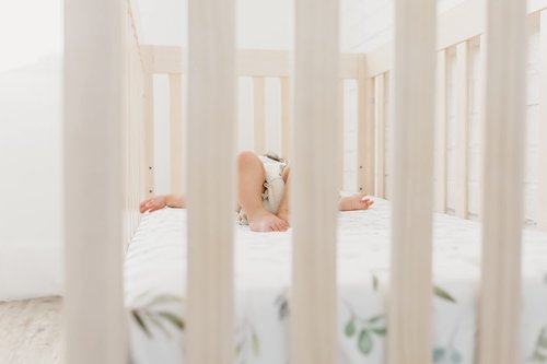 Copper Pearl Premium Knit Baby Crib Sheets for Standard Mattresses, Breathable and Soft, Haven
