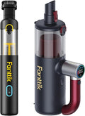 Fanttik Slim V8 APEX Car Vacuum - Cordless Handheld Design for Easy Cleaning | Black Finish