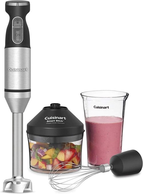 Cuisinart CSB-179 Hand Blender - Variable Speed, Stainless Steel Design for Effortless Blending