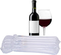 Wine Bottle Protector Bags, 10 Pack Bubble Cushion Wrap Airplane Travel, Safety Shipping Packaging Bags for Glass Bottles in Transport with Luggage with Reusable Pump