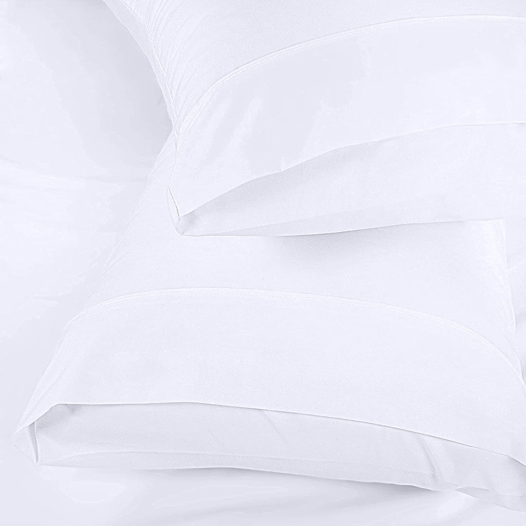 Utopia Bedding King Pillow Cases - 12 Pack Soft Brushed Microfiber - Fade Resistant 20 X 40 Inches | White