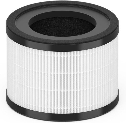 Hongfa AP-S0610L Air Filter Replacement Compatible, Compatible with MOO-KA AP-S0610L Air Purifier, H13 True HEPA High Efficiency Activated Carbon Air Filter, 1 Pack