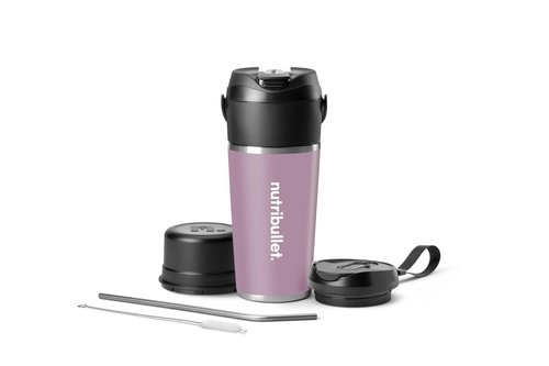 nutribullet Flip Portable Blender with Insulated Cup, Lavender, NBPB50350LAV