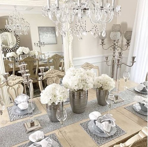 Luminous Table Runner, Colorful, Sparkling Rhinestones, Non-Slip Back, for Fun or Formal Dining Table Setting, Event, Wedding, Lavender, 72", Sold Individually