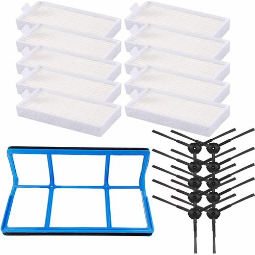 Electropan Replacement Parts for ILIFE V3, V3s, V3s pro, V5, V5s, V5s pro Vacuum Cleaner, ILIFE Robot Vacuum Replacement Parts Ilife Vacuum Filters