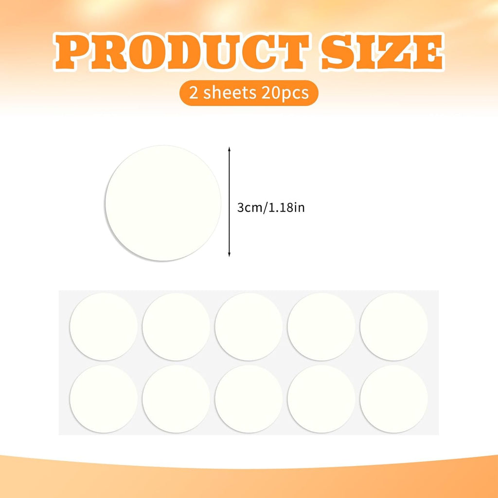 Skiennix Taper Candle Holder Grips - 20 Pcs Snugger Inserts for Weddings & Holiday Parties