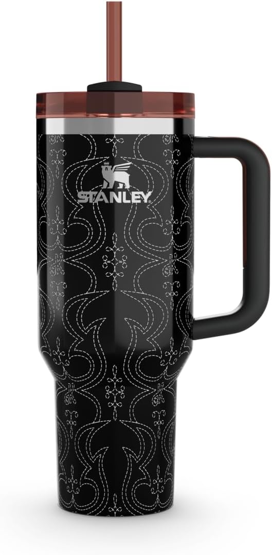 Stanley x Barbie™ 40 Oz Quencher - Retro '80s Western Ken Design for Hydration