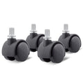 For Bissell Little Green HydroSteam Carpet Cleaner Castor Wheels, 4-Pack, Replacement Parts for Models 3618, 3605, 3532