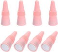 MECCANIXITY 8Pcs Wine Stoppers High Temp Silicone Plug T Shaped Wine Bottle Stopper Wine Outlet Cap Bottle Cover, Nordic Pink