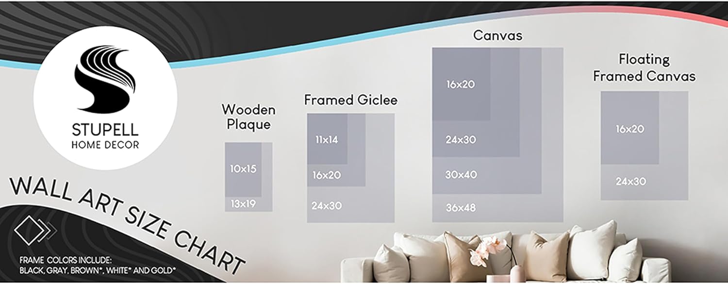 Stupell Industries - Custom Canvas Art from Your Photo - Personalized Wall Decor - 16"L x 20"W (Landscape)