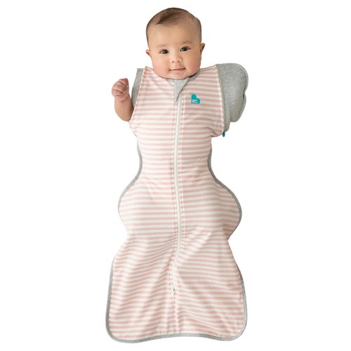 Love to Dream Swaddle Up Transition Swaddle - Zip-Off Wings for Easy Transition | 1.0 TOG, 19-24 lbs, Pink