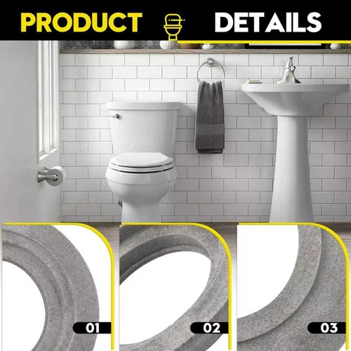 Gp1112256 2" drylock seal tank gasket replacement for kohler 2 piece toilets,fit for Kohler cimarron tank to bowl gastet for 1188998/RGP1188998 Canister Flush Valve（1 Pack）