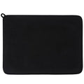 Dish Drying Mat, Microfiber Ultra-Absorbent Kitchen Counter Mat, Ideal Dish Drying Pad for Dishes, Utensils, Pots, and Pans, Black, Small - 16"x12" (40x30cm).