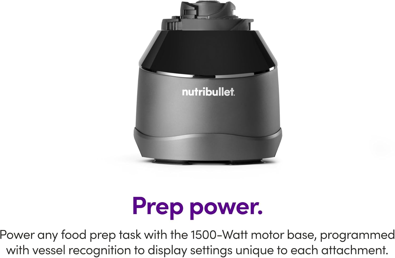 Nutribullet Triple Prep System - Versatile Kitchen Blender with 3 Containers | Black
