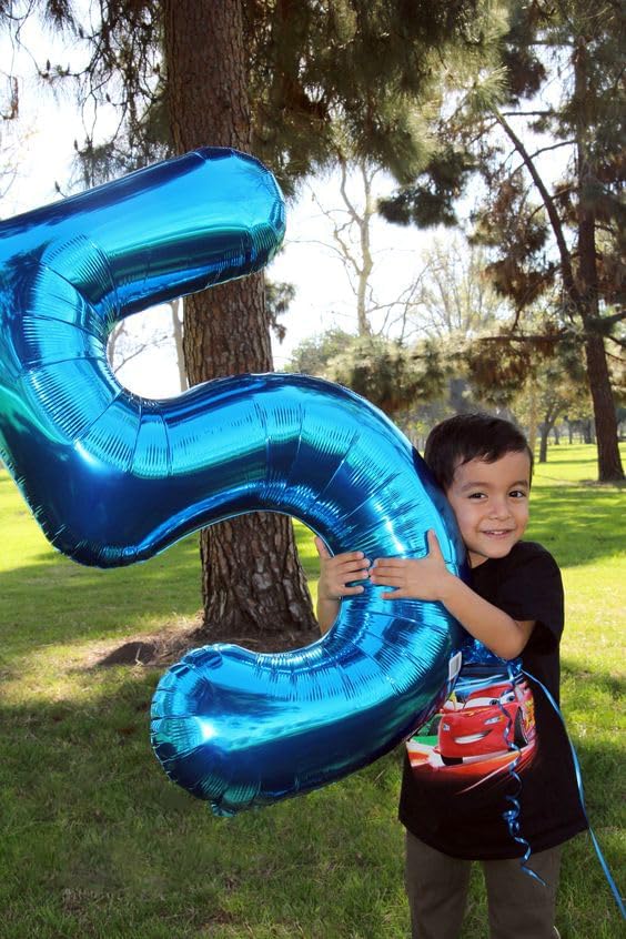 Number 18 Balloon - Navy Blue 40 Inch | Perfect for 18th Birthday Celebrations & Party Decor