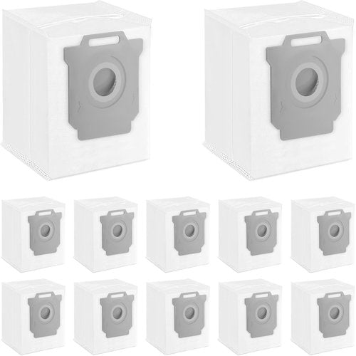 KGC 12 Pack Vacuum Bags Compatible with iRobot Roomba Vacuum Bags i & s & j Series, Replacement Bags for iRobot Roomba i1+ i3+(3550) i4+ i6+ j6+ i7+ i7Plus j7+(7550) i8+ s9+ Vacuum Bags