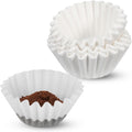 Basket Coffee Filters 700 Count - Disposable Filter Paper for 8-12 Cup Coffee Makers | No Mess, Smooth Brew