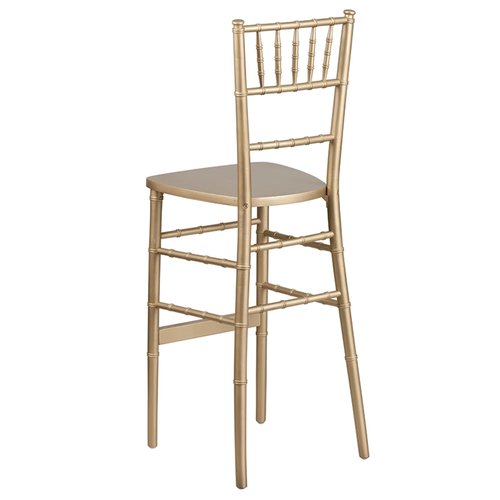 Flash Furniture HERCULES Series Gold Wood Chiavari Barstool