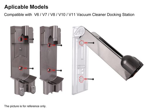 Docking Station Screws Replacement Compatible with Dyson V6 V7 V8 V10 V11 Series Vacuum Cleaner Wall Mount Bracket Screws Replacement Parts