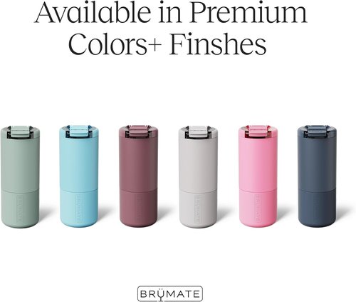 BrüMate 18oz Insulated Coffee Mug - 100% Leakproof | Ceramic-Lined & Travel-Friendly (Dark Aura)