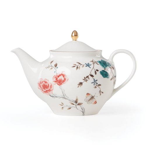 Lenox Sprig & Vine Teapot, 2.00 LB, Multi