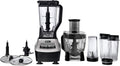 Ninja BL773CO Food Processor - Powerful Blender with 67 Oz Capacity - Black (Renewed)