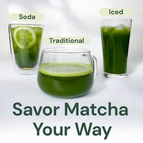 Wako Matcha, Single-Origin Uji Matcha from Kyoto, Japan (40g / 1.4 oz) – First Harvest, Authentic Ceremonial Grade, Green Tea Powder for Your Daily Morning Boost, Café-Quality Hot or Iced Matcha and Lattes, Unsweetened, Gluten-Free
