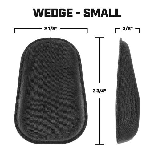 Tulster Concealment Wedge Bundle – Holster Comfort and Concealment Kit for IWB Carry – Reduces Printing – Adjustable Foam Pads – Fits Most Kydex Holsters